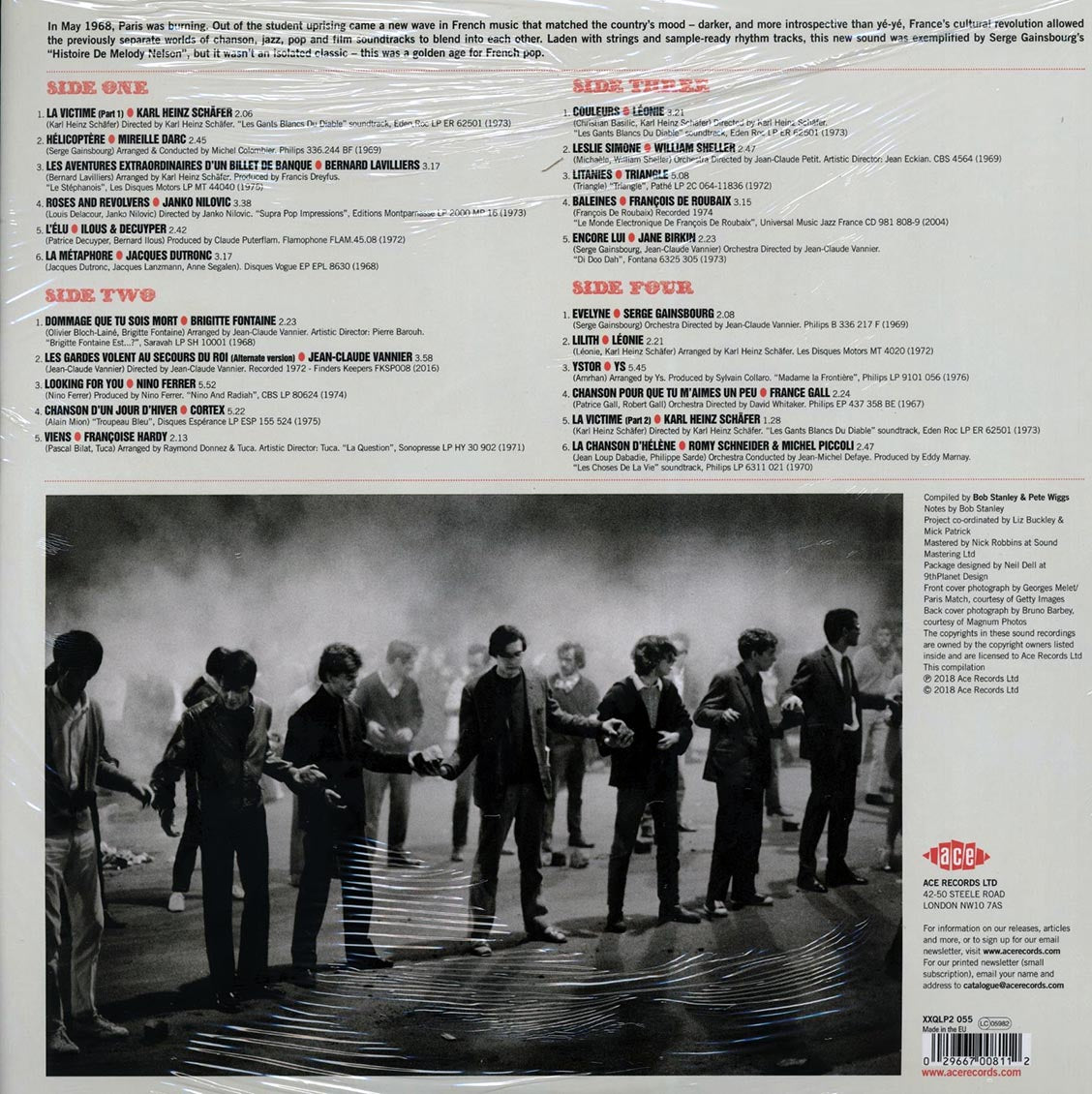 Serge Gainsbourg, Francoise Henry, Leonie, Etc. - Bob Stanley & Pete Wiggs Present Paris In Spring (2xLP) (colored vinyl)