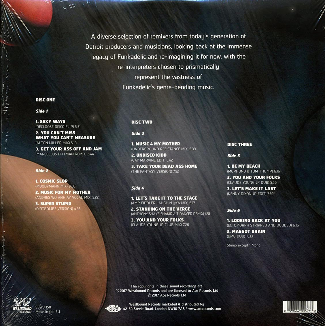 Funkadelic - Reworked By Detroiters (3xLP) (180g)