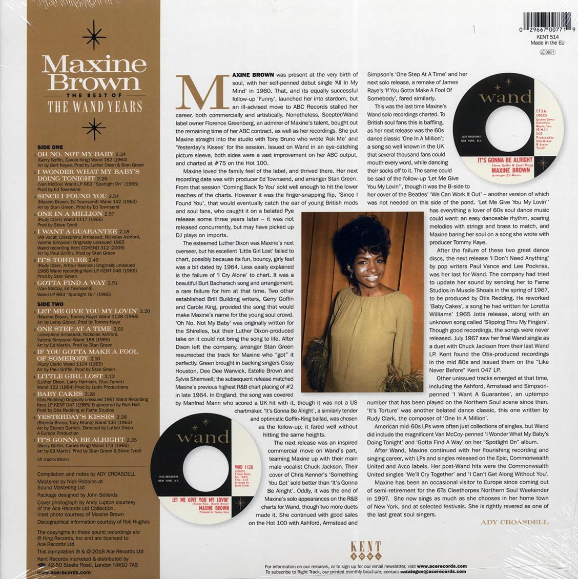 Maxine Brown - The Best Of The Wand Years