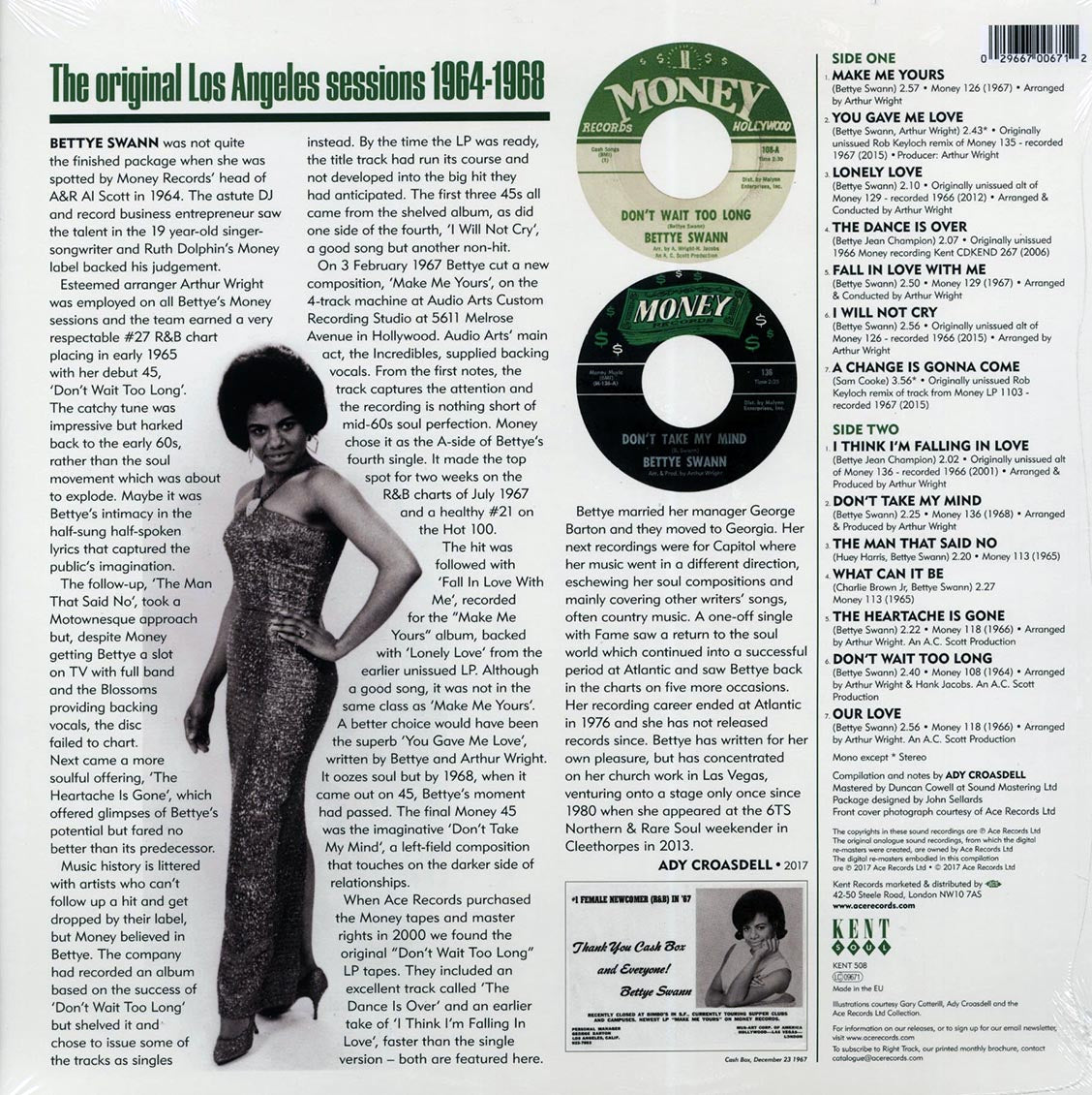 Bettye Swann - The Money Matters