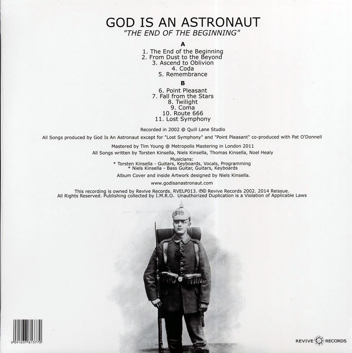 God Is An Astronaut - The End Of The Beginning (ltd. ed.) (colored vinyl)