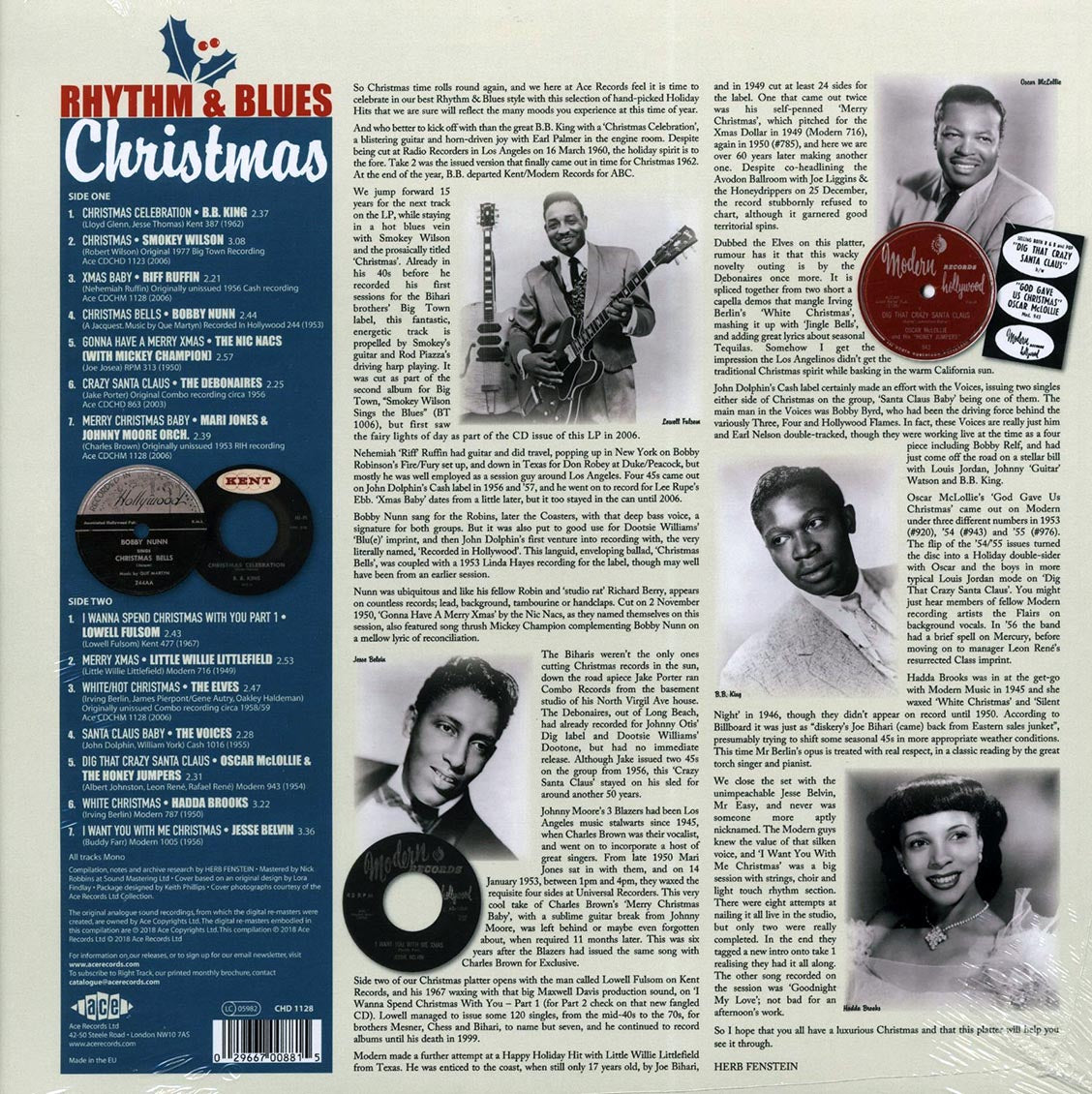 BB King, Smokey Wilson, Lowell Fulsom, Etc. - Rhythm & Blues Christmas