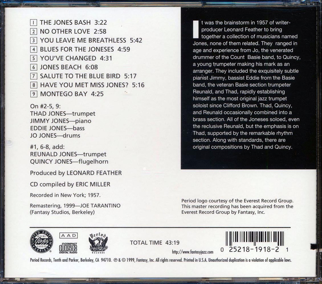 The Jones Boys - The Jones Boys (ltd. ed.) (marked/ltd stock) (remastered)