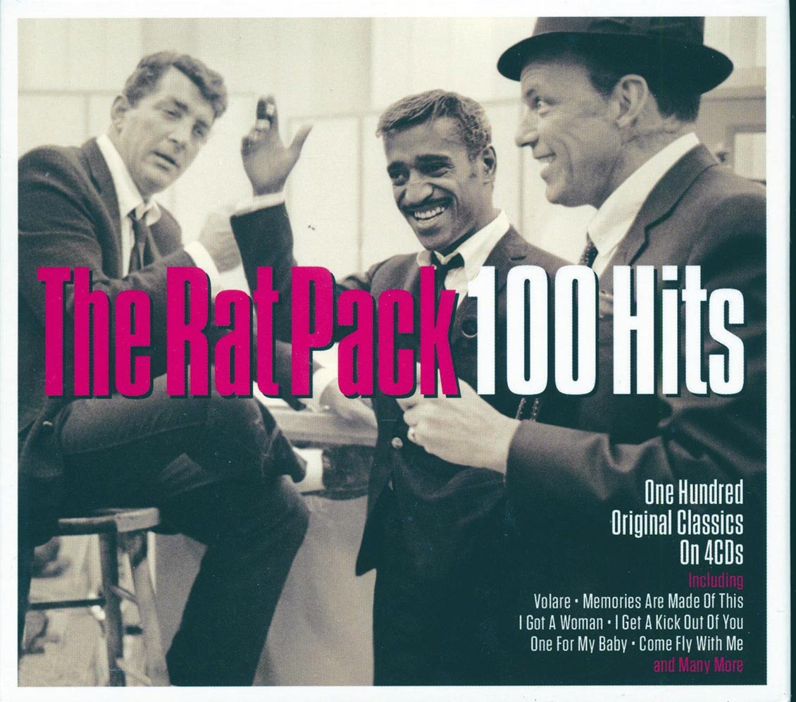 Frank Sinatra, Sammy Davis Jr., Dean Martin - The Rat Pack: 100 Hits (100 tracks) (4xCD) (deluxe 4-fold digipak)