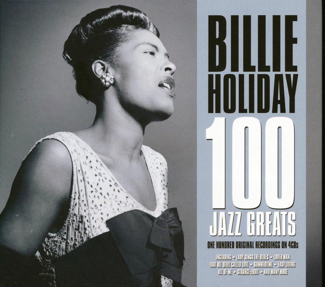 Billie Holiday - 100 Jazz Greats (100 tracks) (4xCD) (deluxe 4-fold digipak)