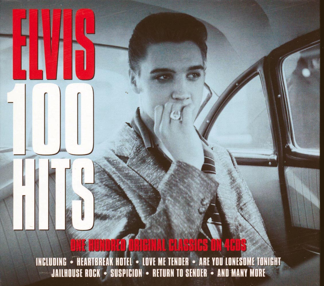 Elvis Presley - 100 Hits (100 tracks) (4xCD) (deluxe 4-fold digipak)