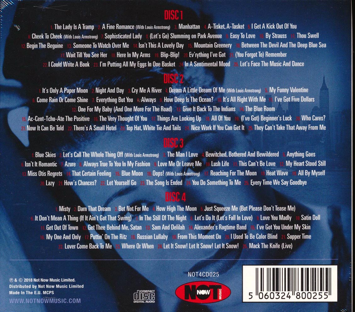 Ella Fitzgerald - 100 Jazz Greats (100 tracks) (4xCD) (deluxe 4-fold digipak)