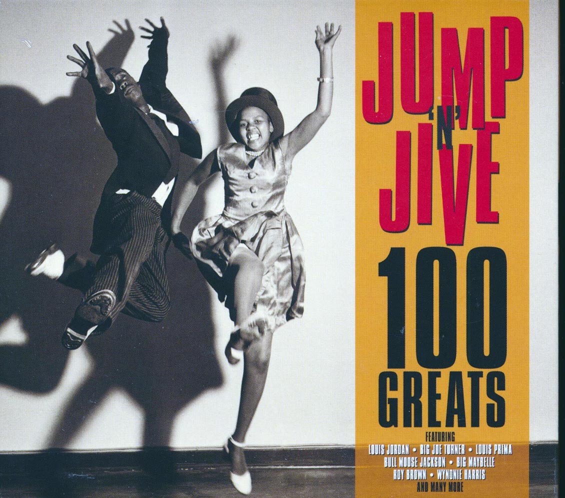 Louis Jordan, Big Joe Turner, Louis Prima, Wynonie Harris, Etc. - Jump 'N' Jive 100 Greats (100 tracks) (4xCD) (deluxe 4-fold digipak)