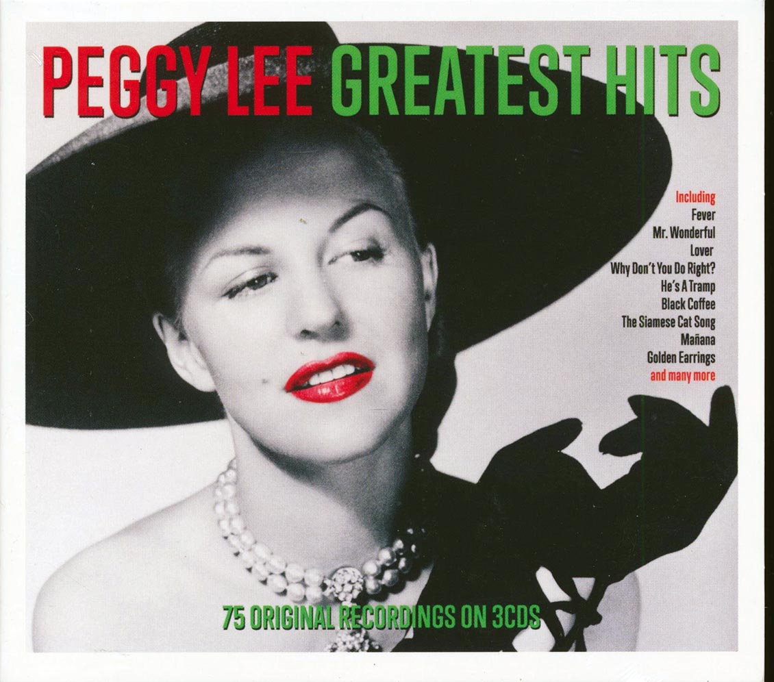 Peggy Lee - Greatest Hits (75 tracks) (3xCD) (deluxe 3-fold digipak)
