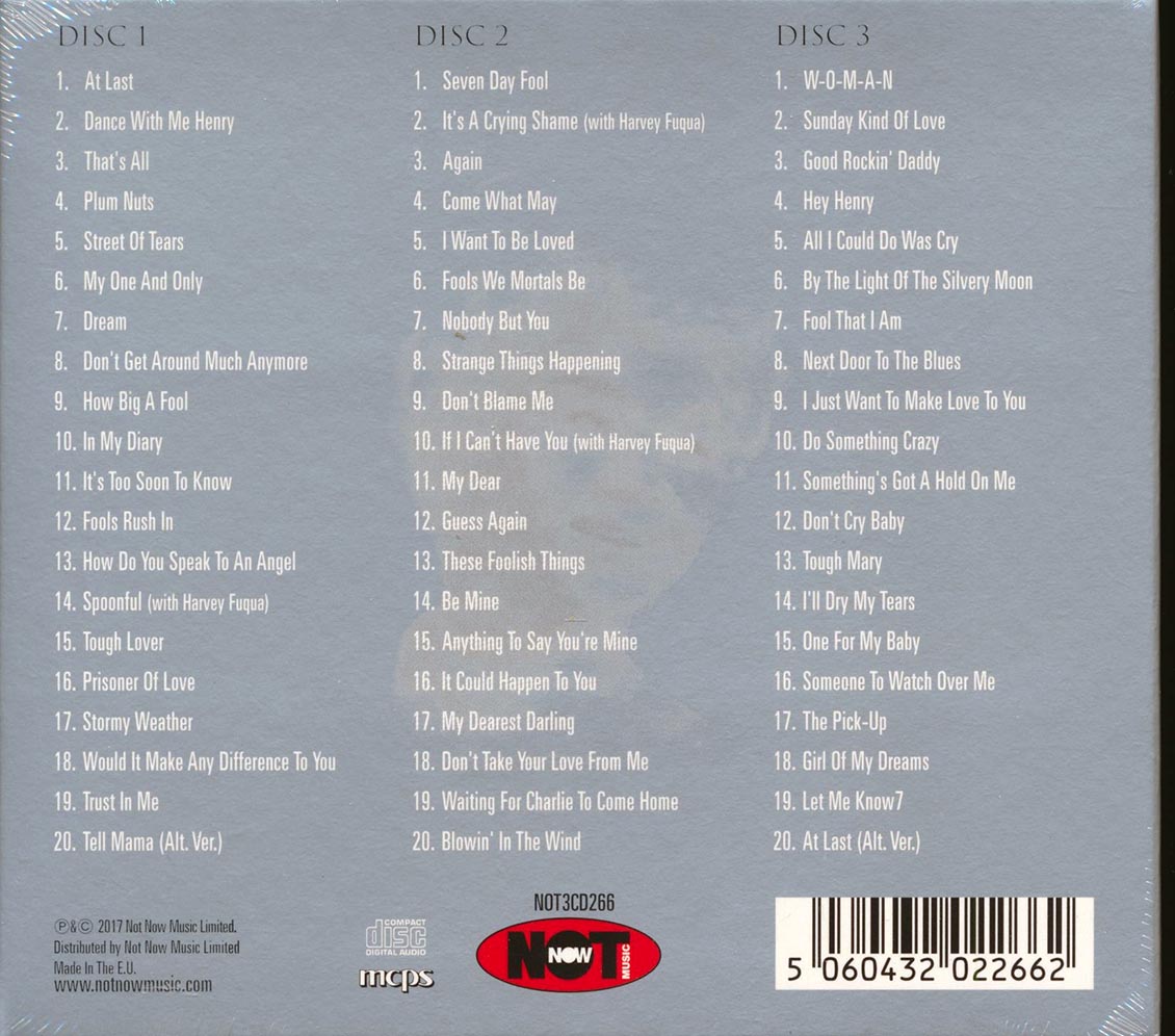 Etta James - The Platinum Collection (60 tracks) (3xCD) (deluxe 3-fold digipak)