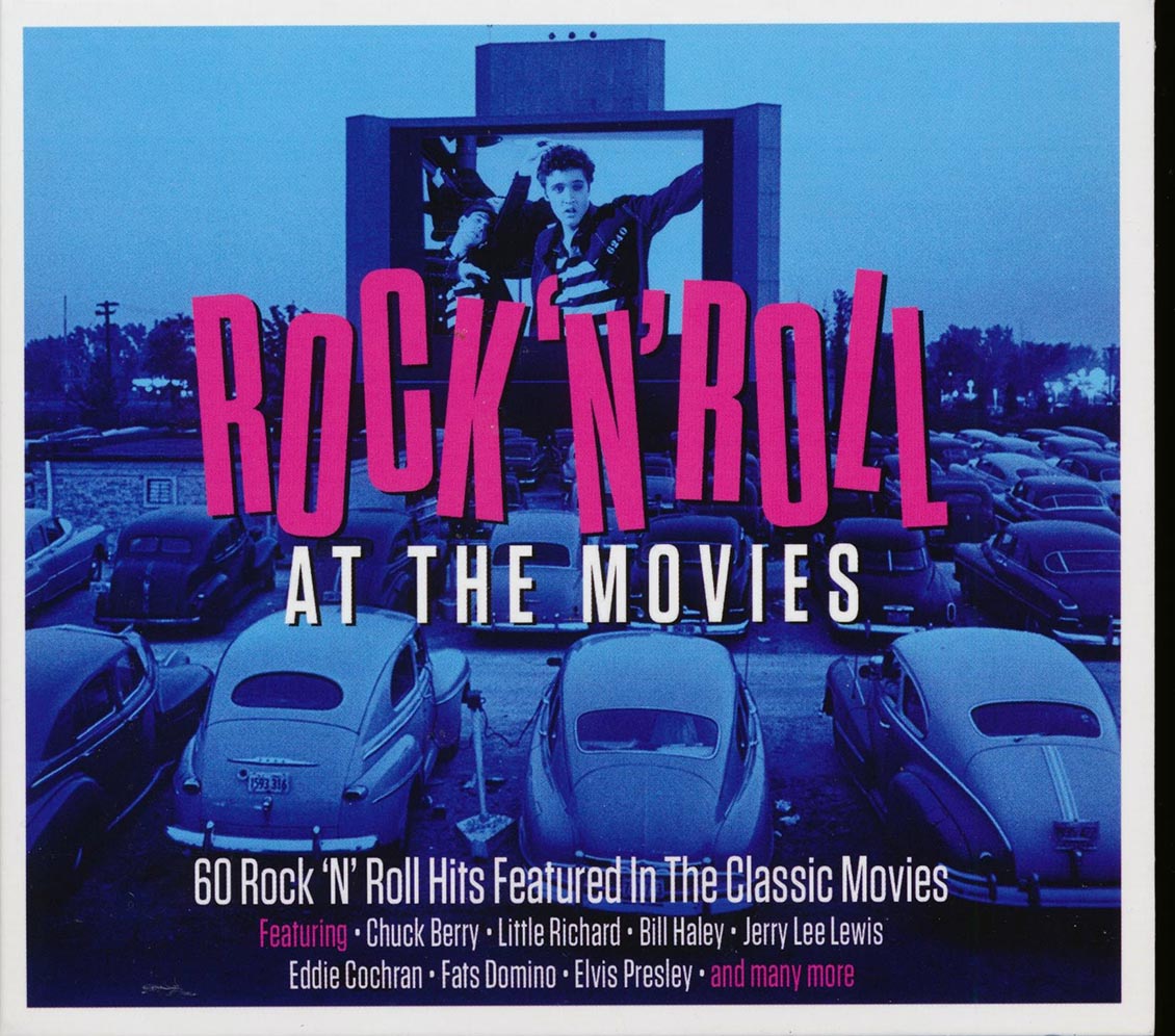 Chuck Berry, Little Richard, Jerry Lee Lewis, Eddie Cochran, Etc. - Rock 'N' Roll At The Movies (60 tracks) (3xCD) (deluxe 3-fold digipak)