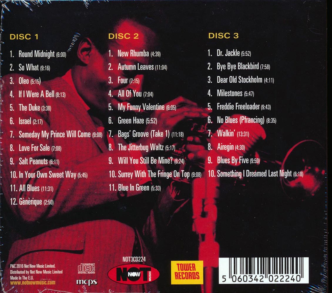 Miles Davis - Round About (33 tracks) (3xCD) (deluxe 3-fold digipak)