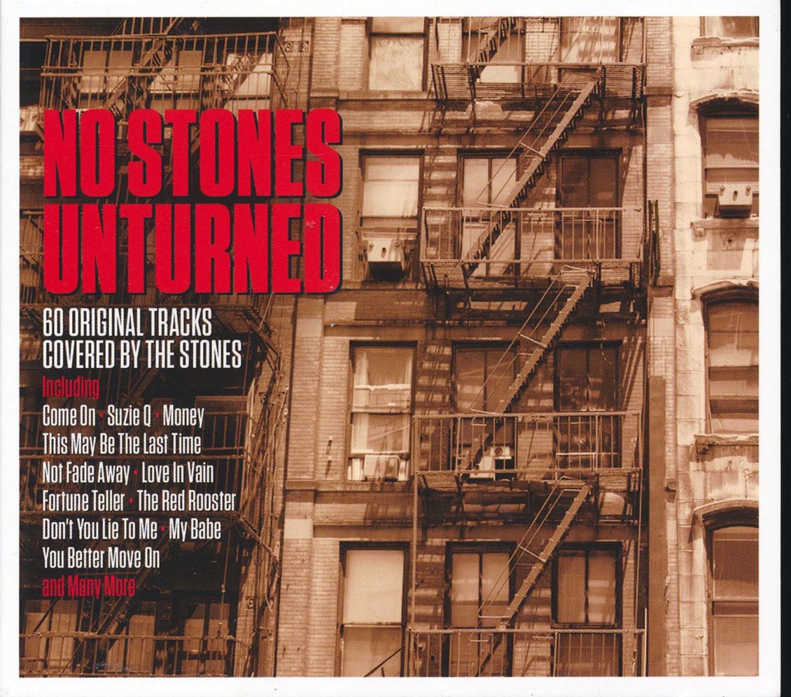Muddy Waters, Chuck Berry, Bo Diddley, Slim Harpo, Etc. - No Stoned Unturned: 60 Original Tracks Covereded By The Stones (60 tracks) (3xCD) (deluxe 3-fold digipak)