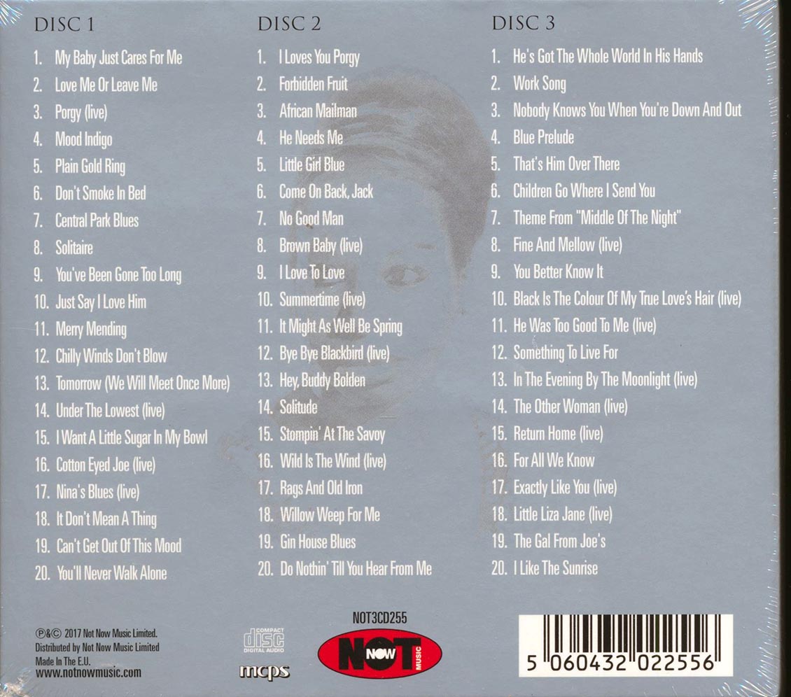 Nina Simone - The Platinum Collection (60 tracks) (3xCD) (deluxe 3-fold digipak)