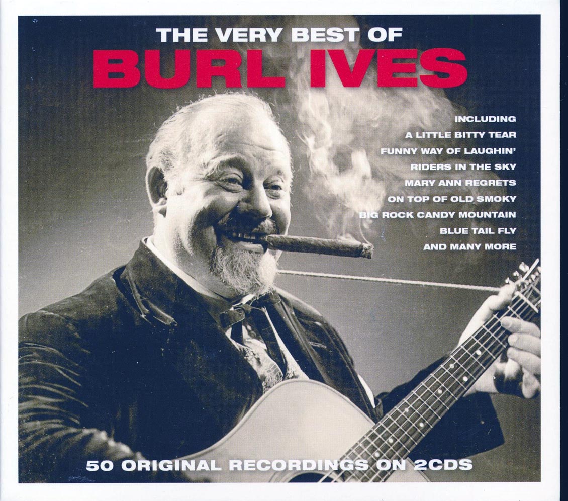 Burl Ives - The Very Best Of Burl Ives (50 tracks) (2xCD) (deluxe 3-fold digipak)