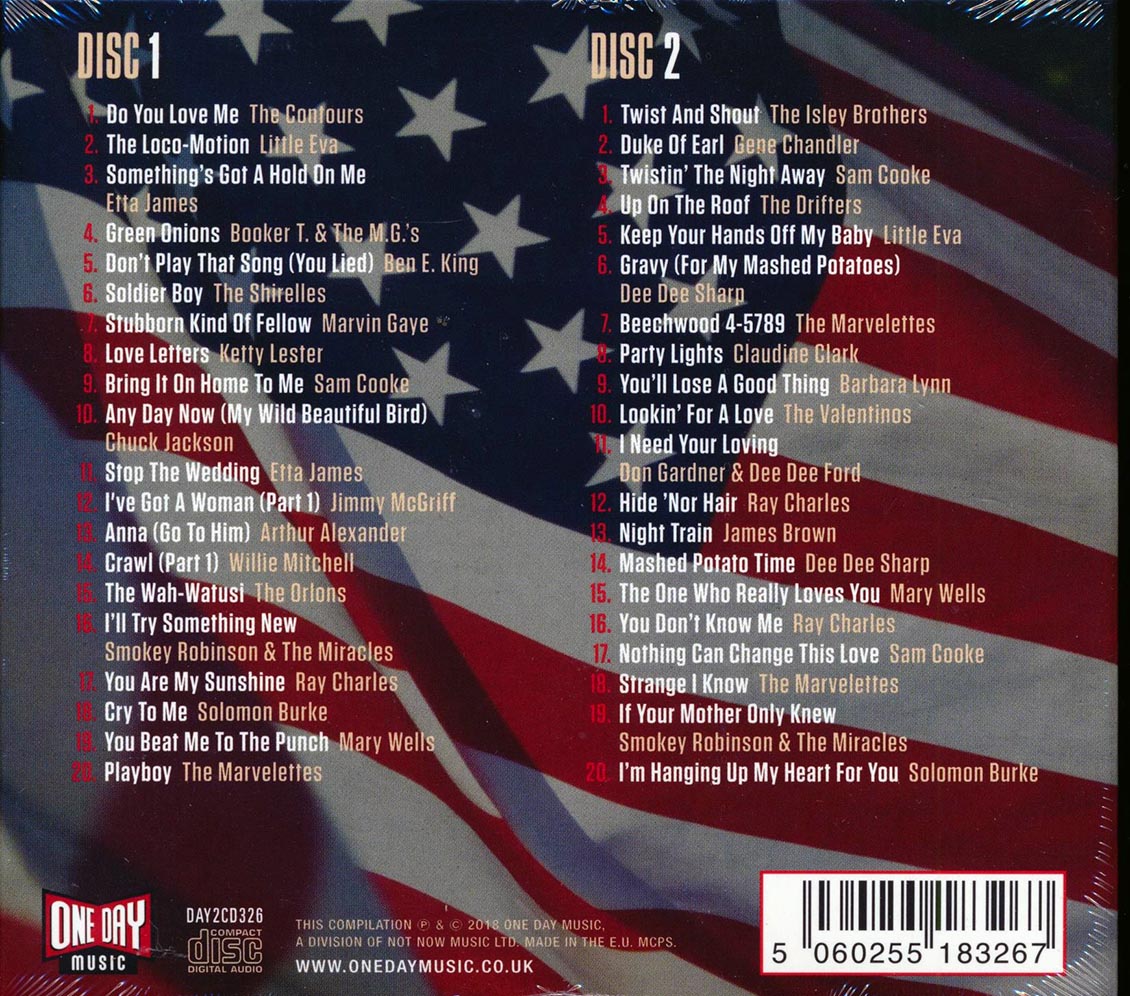 Smokey Robinson, Solomon Burke, Booker T & The MG's, Etc. - American Soul 1962 (40 tracks) (2xCD) (deluxe 3-fold digipak)