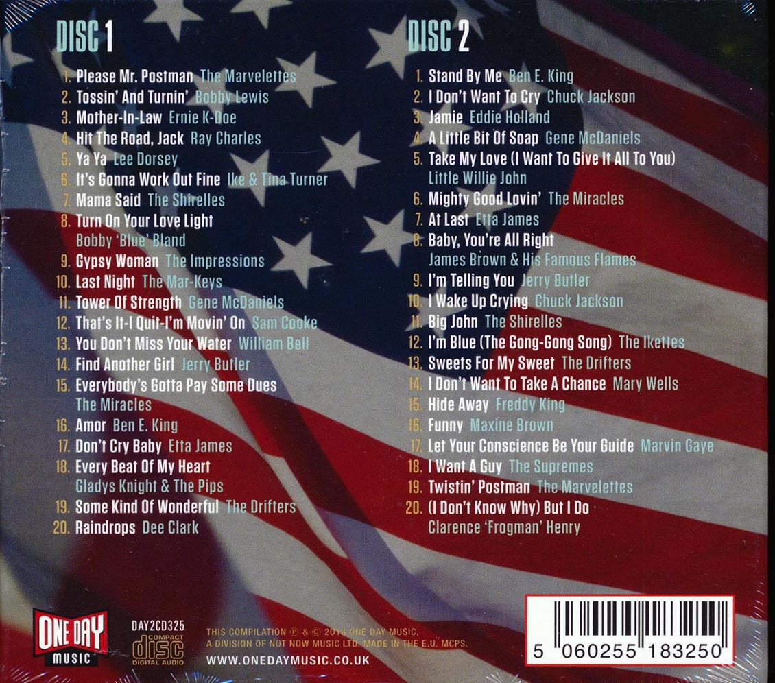 Ray Charles, Ben E King, Jerry Butler, Marvin Gaye, Etc. - American Soul 1961 (40 tracks) (2xCD) (deluxe 3-fold digipak)