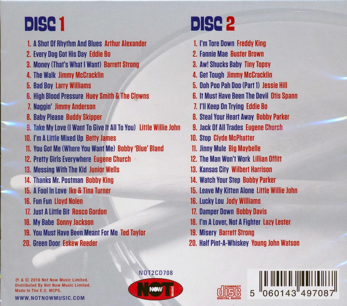 Otis Spann, Eddie Bo, Freddy King, Buster Brown, Etc. - Essential Rhythm & Blues Hits (40 tracks) (2xCD)