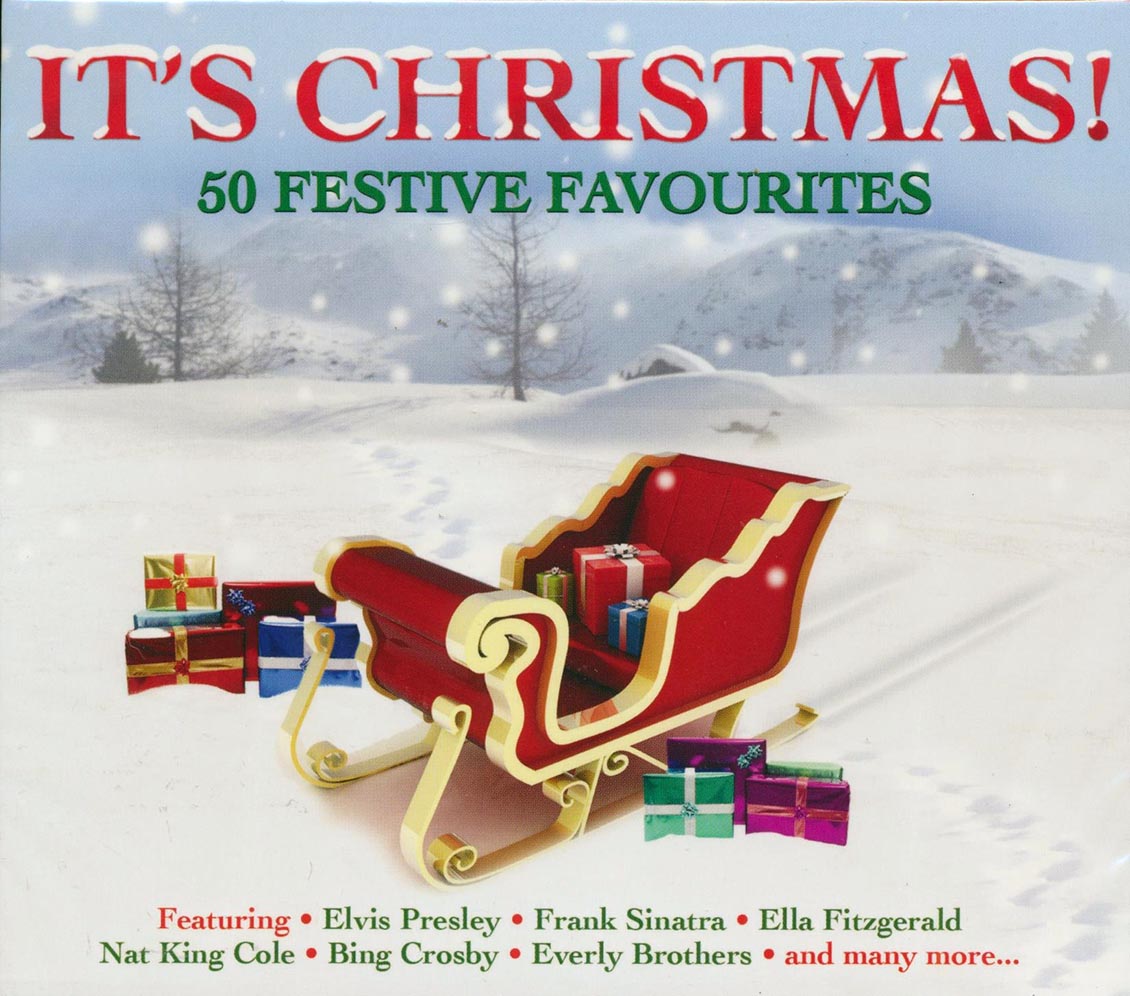 Elvis Presley, Frank Sinatra, Nat King Cole, Bing Crosby, Etc. - It's Christmas! 50 Festive Favourites (50 tracks) (2xCD)