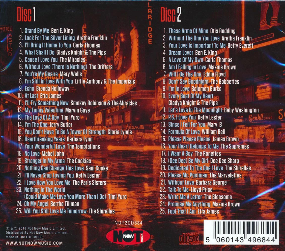 Aretha Franklin, Ben E King, Sam Cooke, Etc. - Late Night Soul (50 tracks) (2xCD)