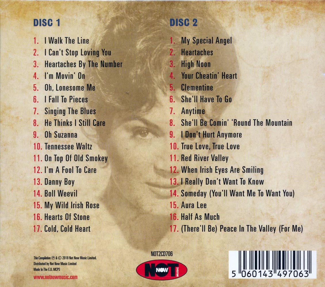 Connie Francis - Sings Country Hits (34 tracks) (2xCD)