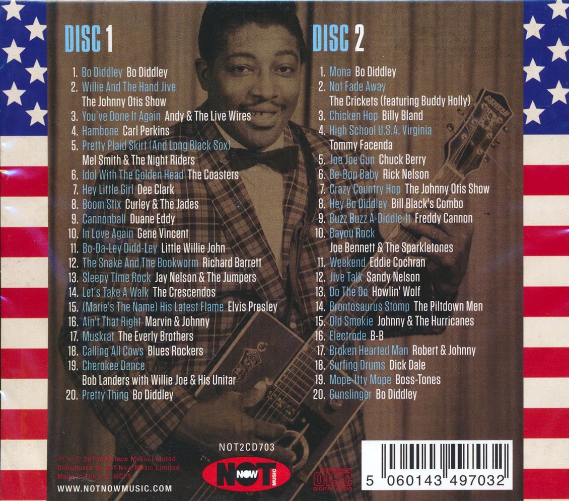Bo Diddley, Howlin' Wolf, Dick Dale, The Coasters, Etc. - That Bo Diddley Beat (40 tracks) (2xCD)