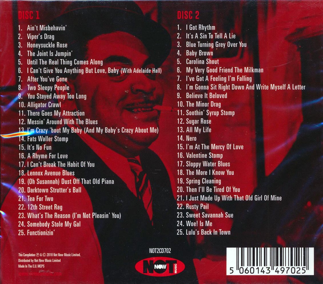 Fats Waller - The Essential Fats Waller (50 tracks) (2xCD)