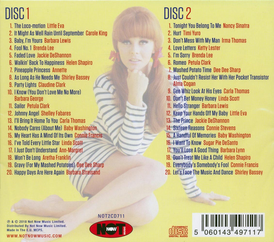 Barbra Streisand, Nancy Sinatra, Jackie DeShannon, Etc. - Let's Hear It From The Girls: The Best Female Singers Of The '60s (40 tracks) (2xCD)