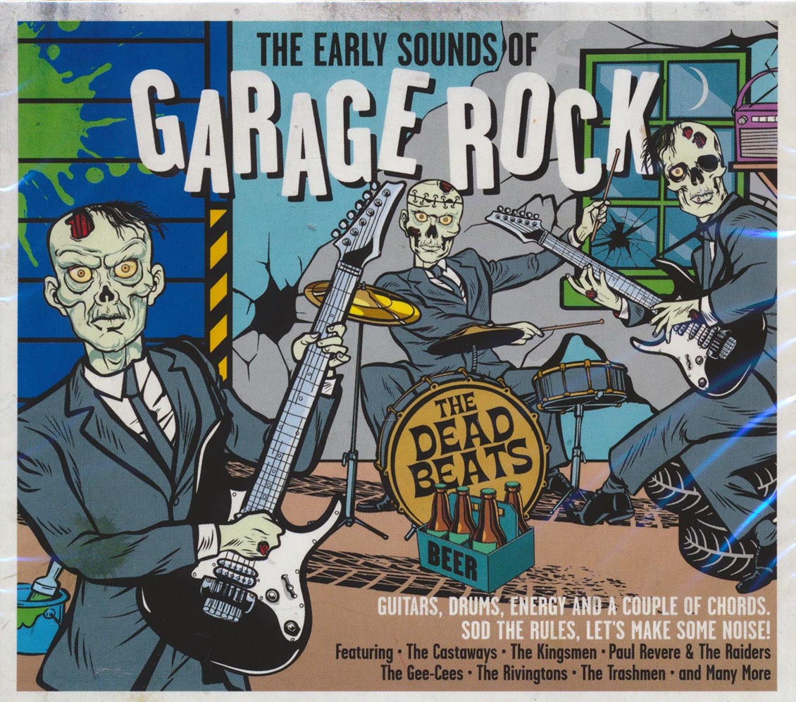 Paul Revere & The Raiders, The Kingsmen, The Trashmen, The Rivingtons, Etc. - The Early Sounds Of Garage Rock (40 tracks) (2xCD)