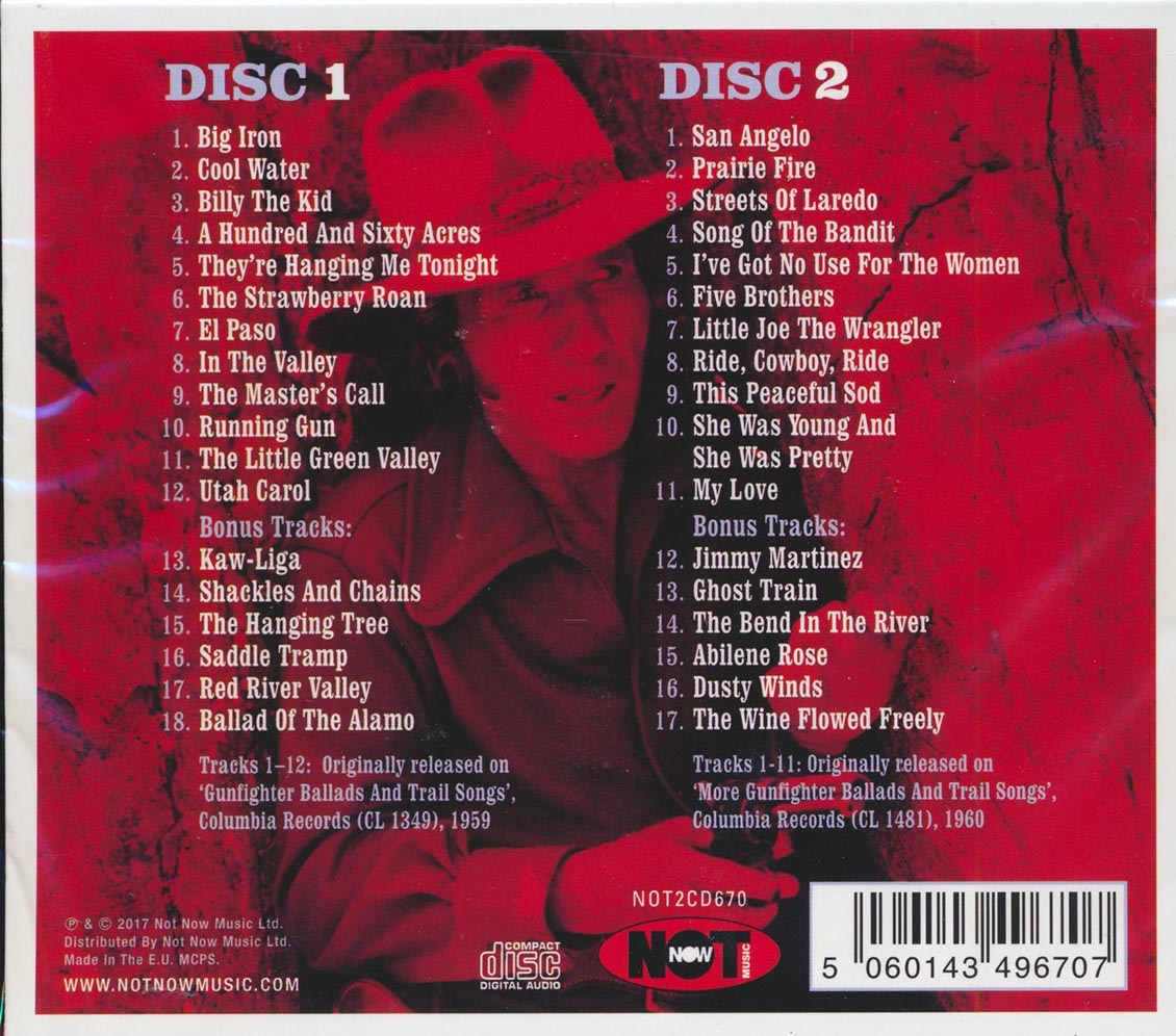 Marty Robbins - Gunfighter Ballads (35 tracks) (2xCD)