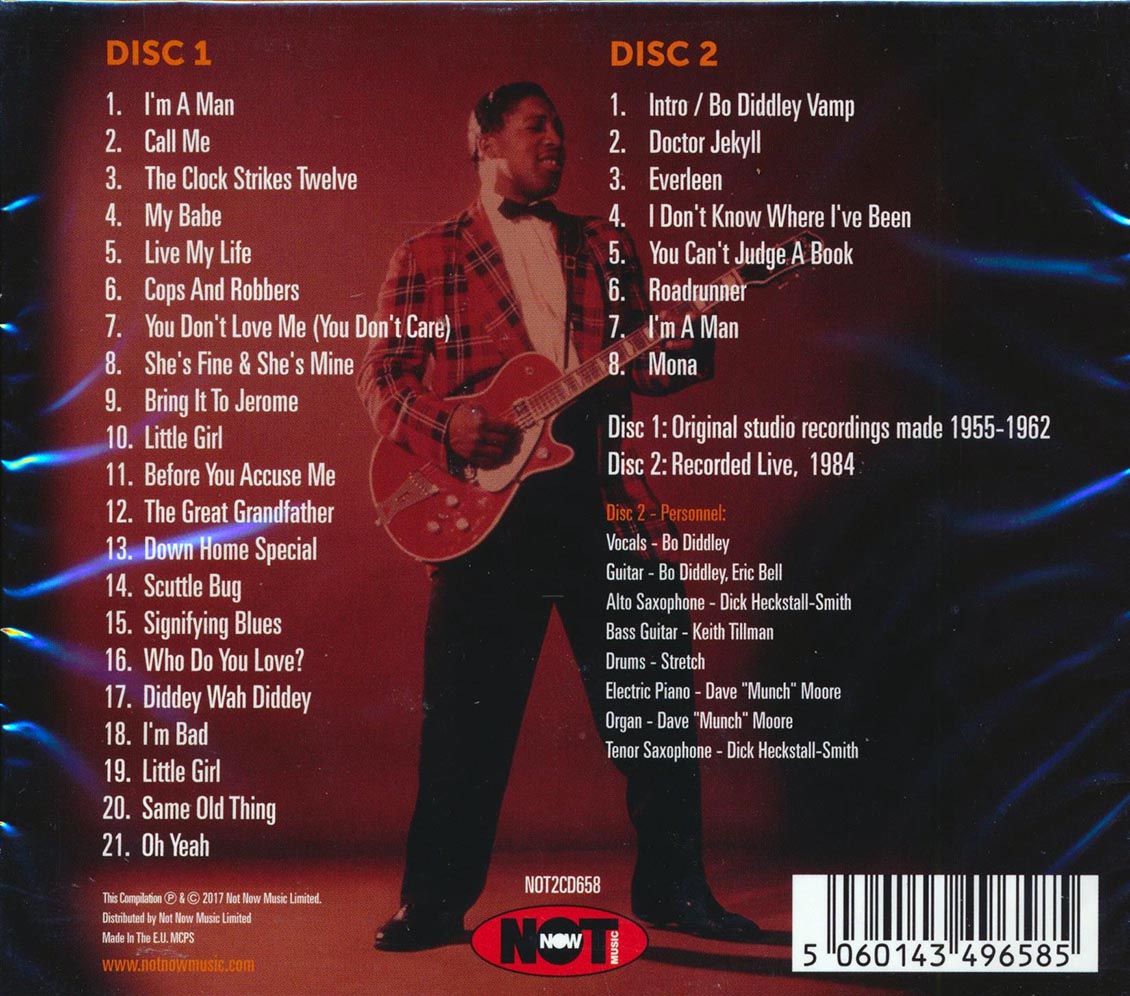 Bo Diddley - My Kind Of Blues (29 tracks) (2xCD)