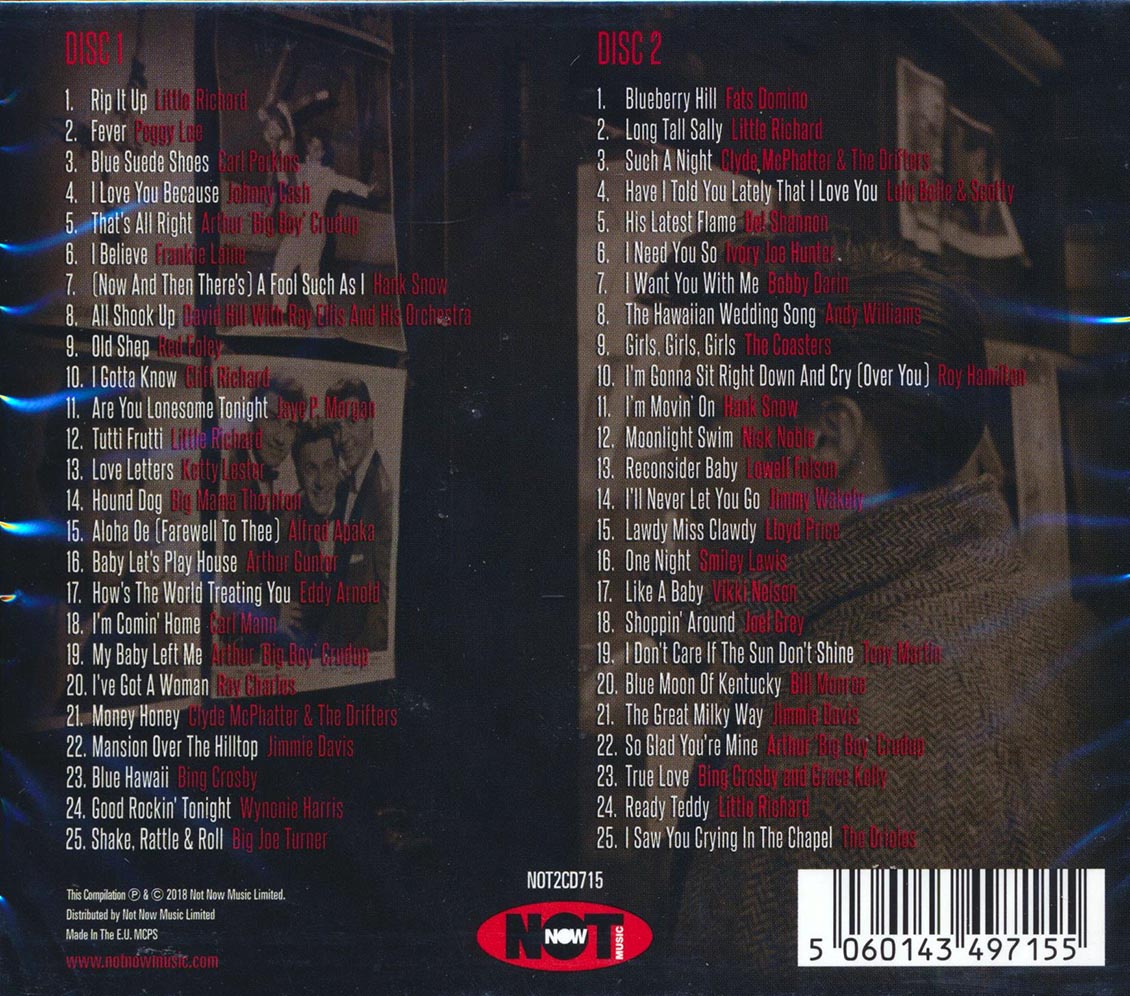 Little Richard, Big Mama Thornton, Bill Monroe, Fats Domino, Etc. - 50 Songs That Inspired The King (Elvis Presley) (50 tracks) (2xCD)