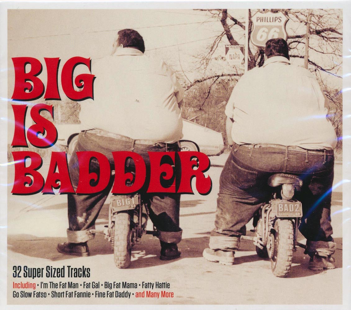 Fats Domino, Jimmy Witherspoon, Dinah Washington, Etc. - Big Is Badder: 32 Super Sized Tracks (32 tracks) (2xCD)