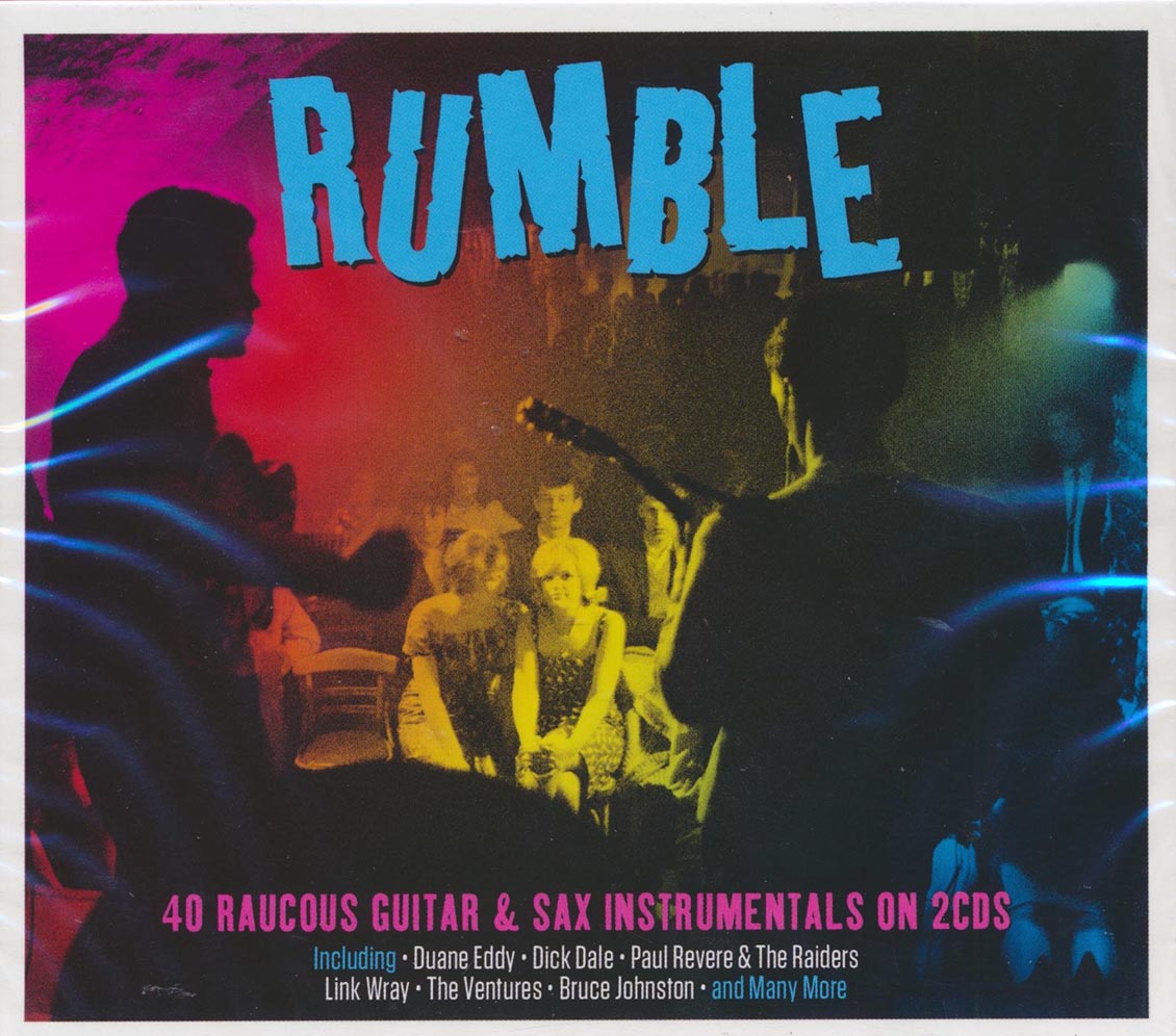 Link Wray, The Surfman, Dick Dale, The Ventures, Etc. - Rumble: 40 Raucous Guitar & Sax Instrumentals (40 tracks) (2xCD)