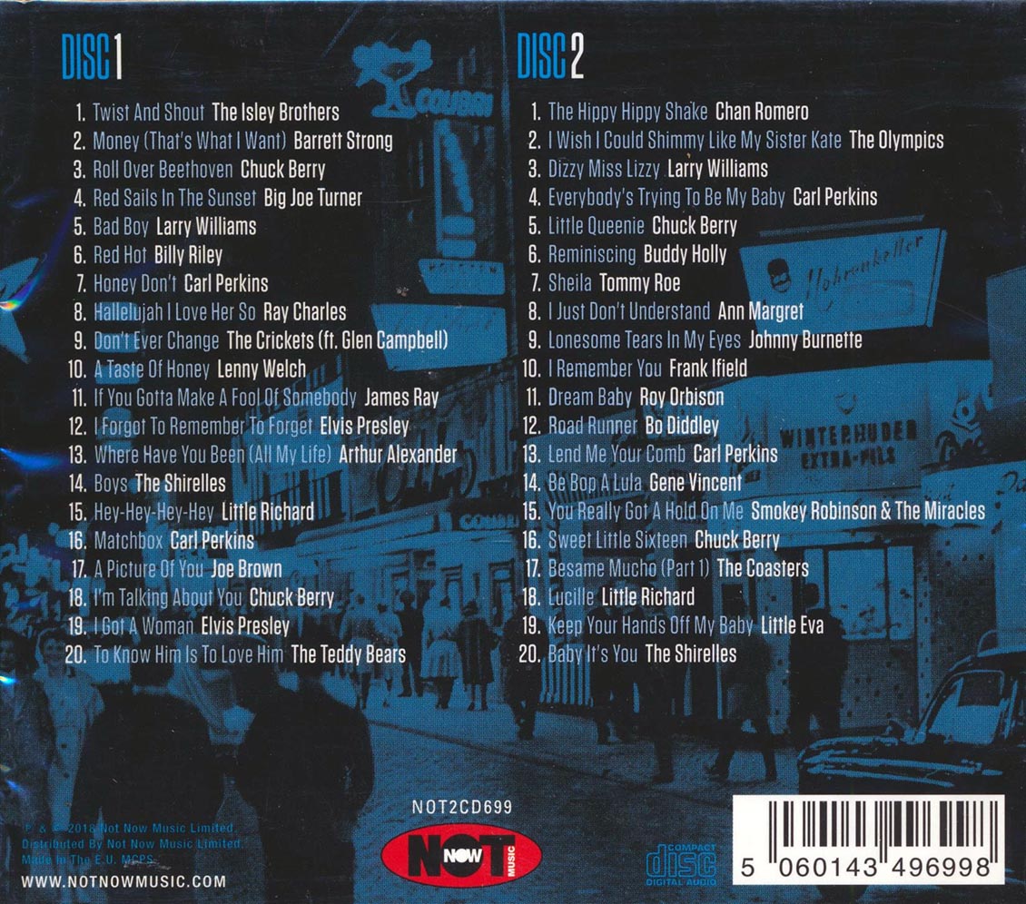 Elvis Presley, Chuck Berry, Carl Perkins, Etc. - The Songs That Got Them Started: 40 Songs The Beatles Played In The Hamburg Years (40 tracks) (2xCD)