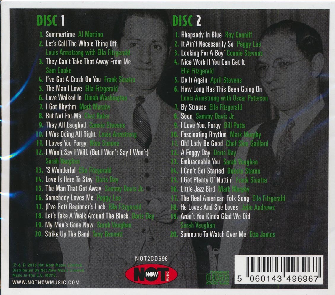 Ella Fitzgerald, Frank Sinatra, Dinah Washington, Etc. - The Very Best Of The Gershwin Songbook (40 tracks) (2xCD)