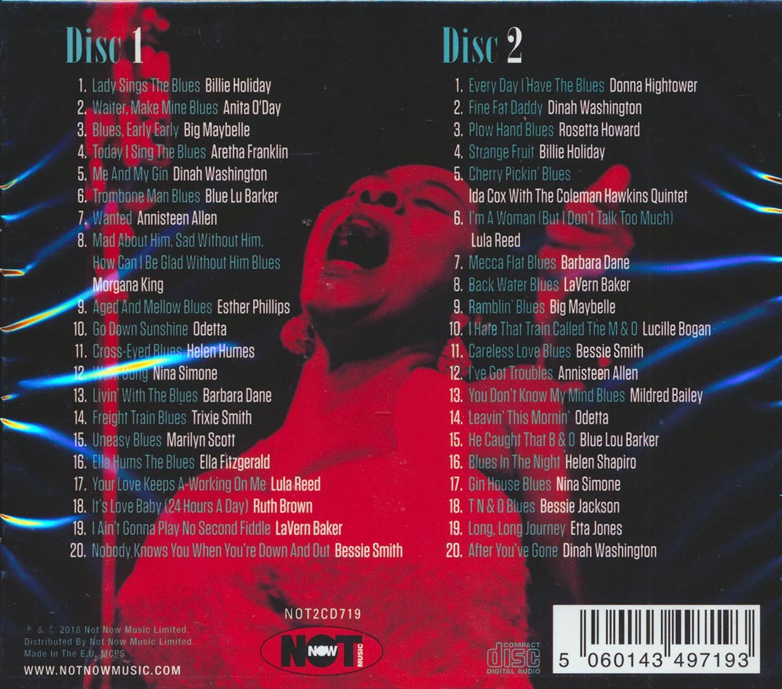 Billie Holiday, Dinah Washington, Bessie Smith, Etc. - Ladies Sing Them Blues (40 tracks) (2xCD)