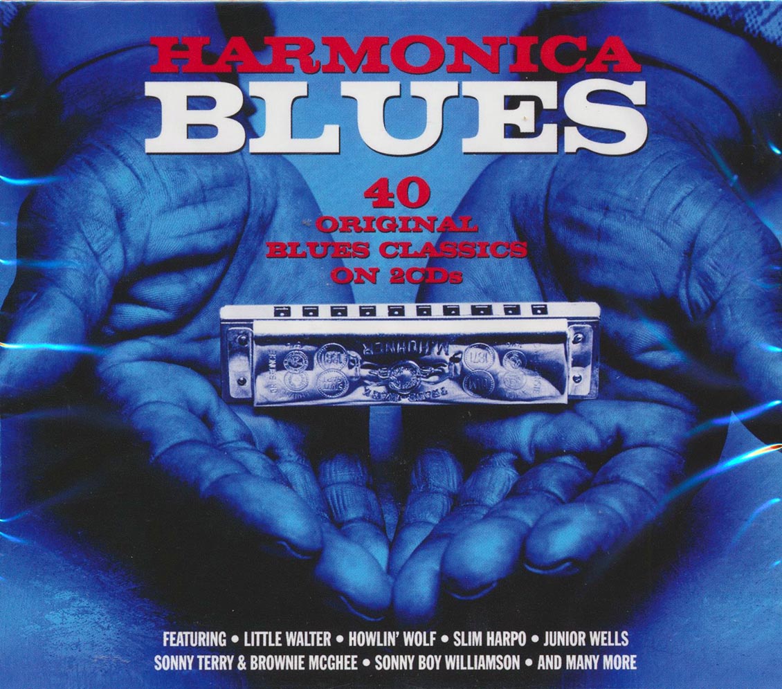 Howlin' Wolf, Slim Harpo, Junior Wells, Etc. - Harmonica Blues (40 tracks) (2xCD)
