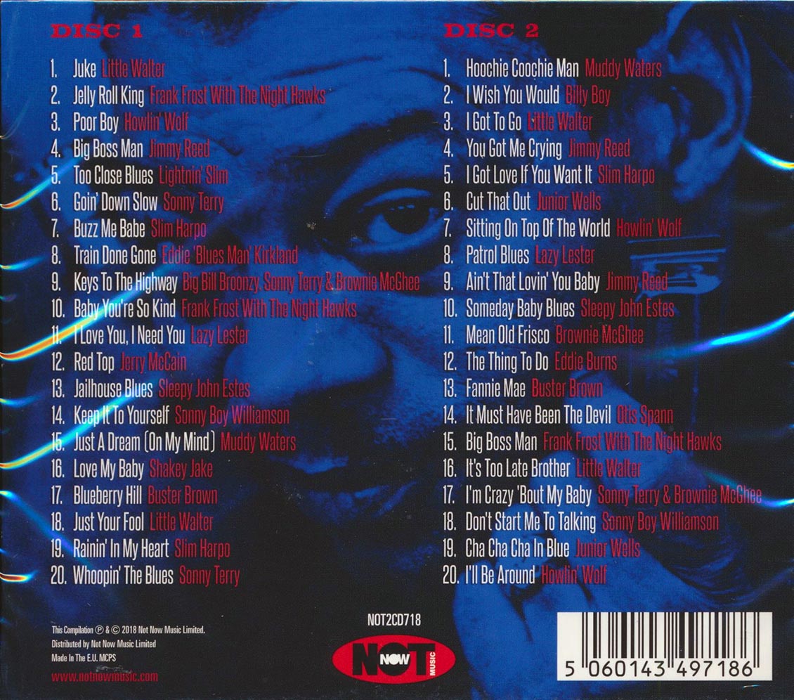 Howlin' Wolf, Slim Harpo, Junior Wells, Etc. - Harmonica Blues (40 tracks) (2xCD)
