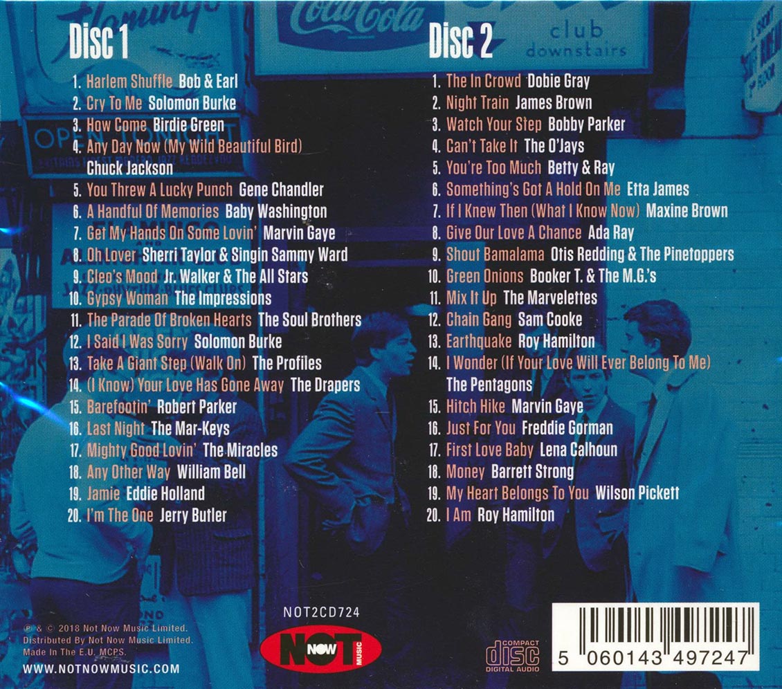 Dobie Gray, Otis Redding, Etta James, Solomon Burke, Etc. - '60s Mod Soul (40 tracks) (2xCD)