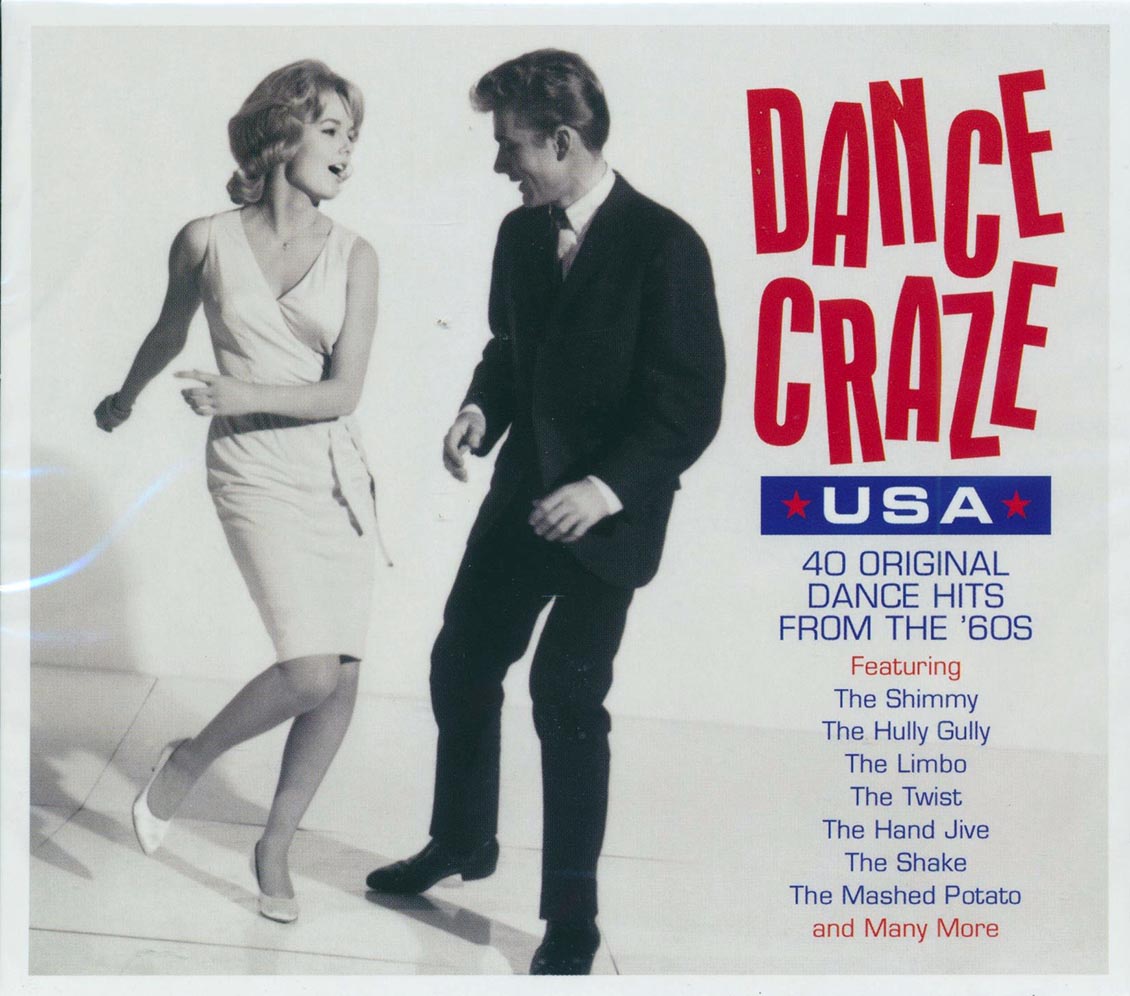 Chubby Checker, King Curtis, Johnny Otis, Etc. - Dance Craze USA: 40 Original Dance Hits From The '60s (40 tracks) (2xCD)