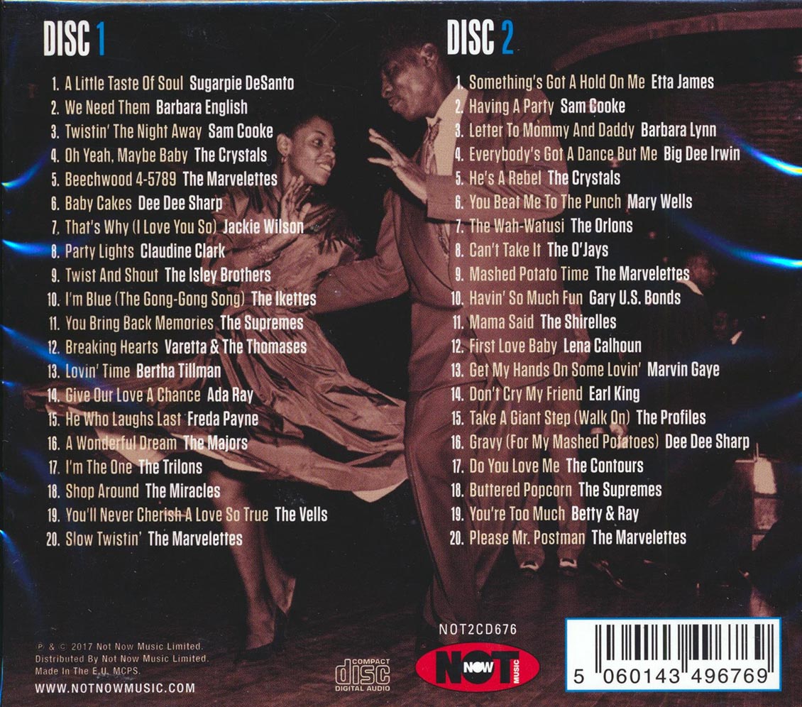 Sam Cooke, The Ikettes, The Crystals, Etc. - A Little Taste Of Soul (40 tracks) (2xCD)