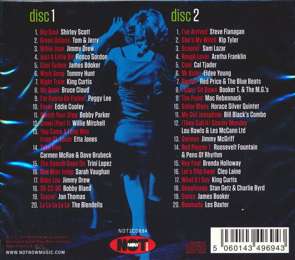 Rosco Gordon, Bobby Parker, The Blendells, Etc. - Hip Soul, Mod Jazz And A Whole Lot More! (40 tracks) (2xCD)