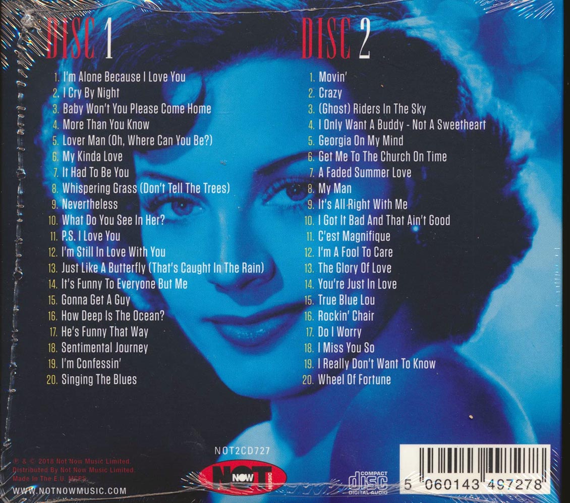 Kay Starr - The Best Of Kay Starr (40 tracks) (2xCD)