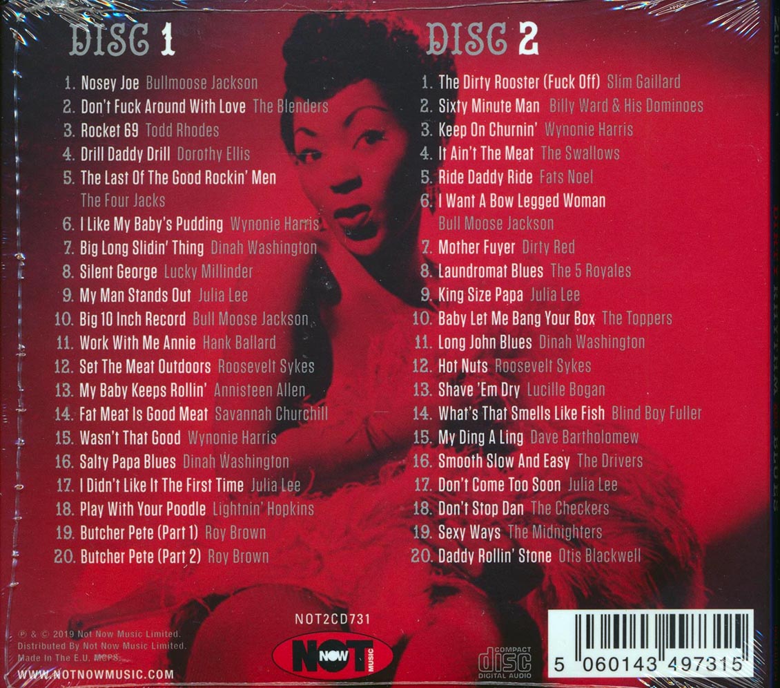 Dinah Washington, Roy Brown, Wynonie Harris, Etc. - Dirty Rhythm & Blues (40 tracks) (2xCD)