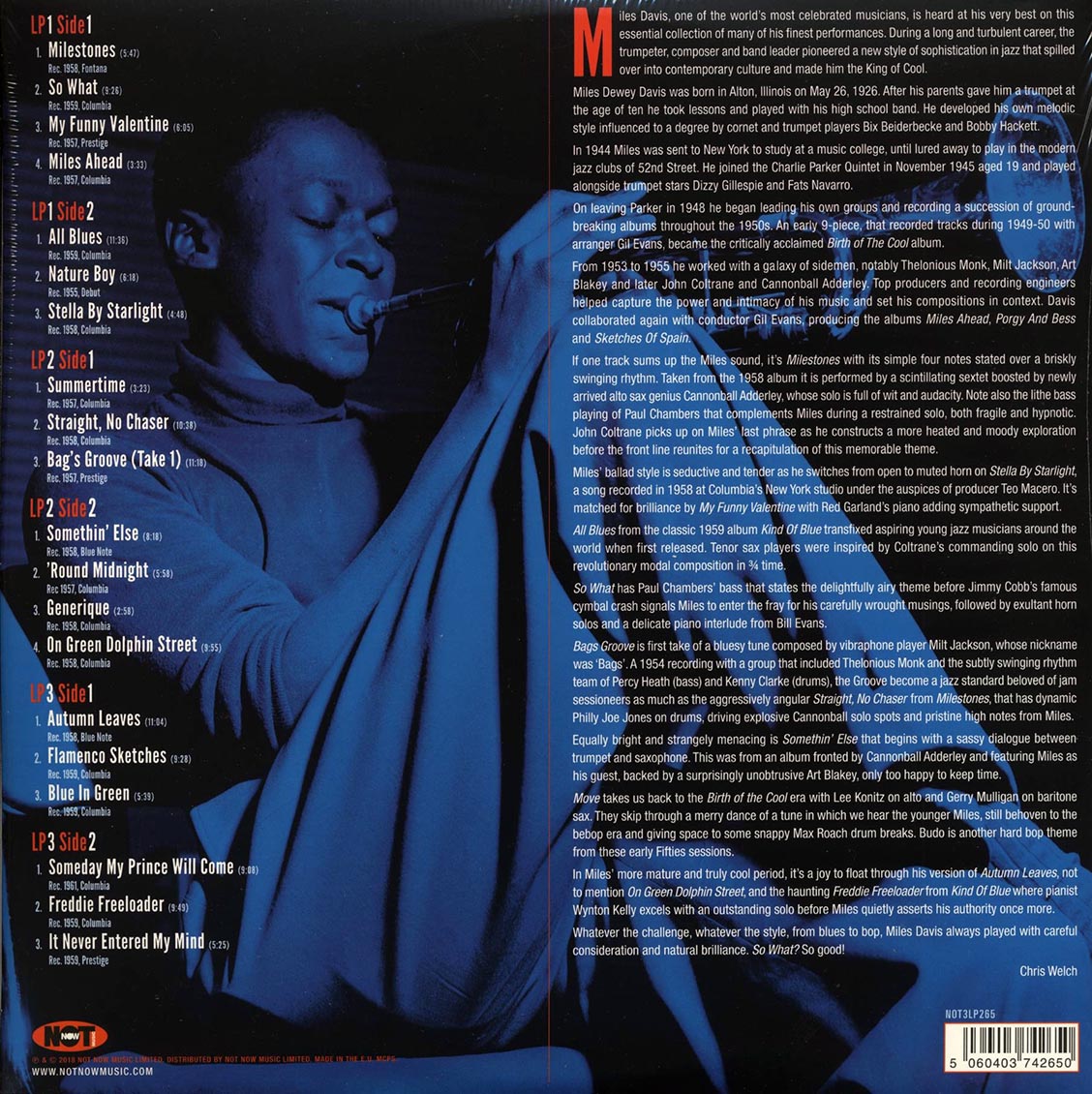 Miles Davis - The Best Of Miles Davis (3xLP) (red vinyl)