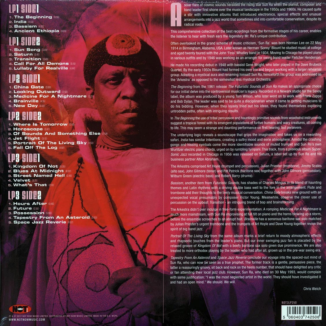 Sun Ra & His Arkestra - Space Jazz (3xLP) (pink vinyl)
