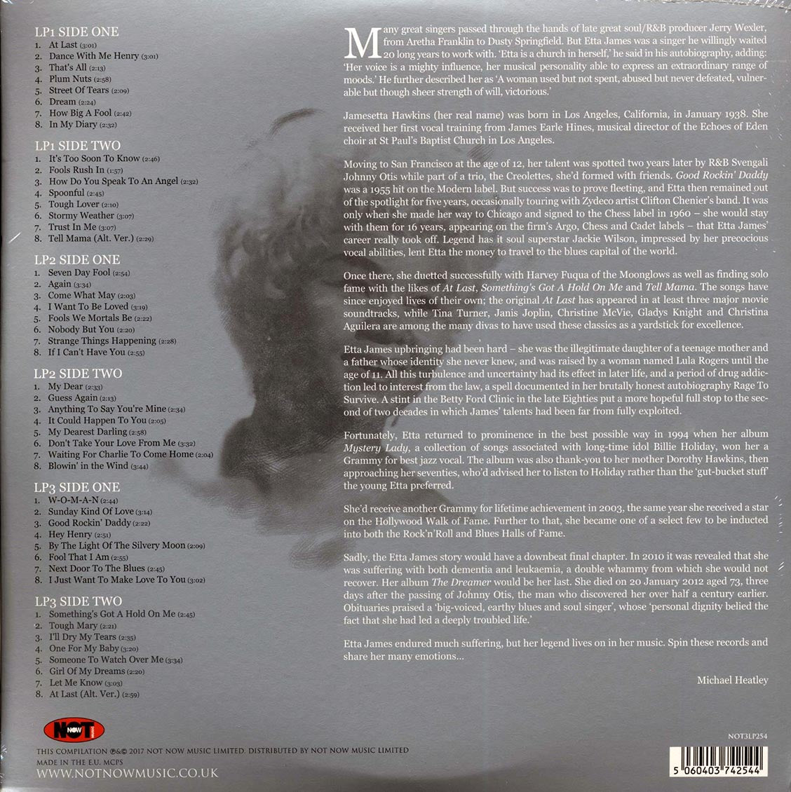 Etta James - The Platinum Collection (3xLP) (white vinyl)