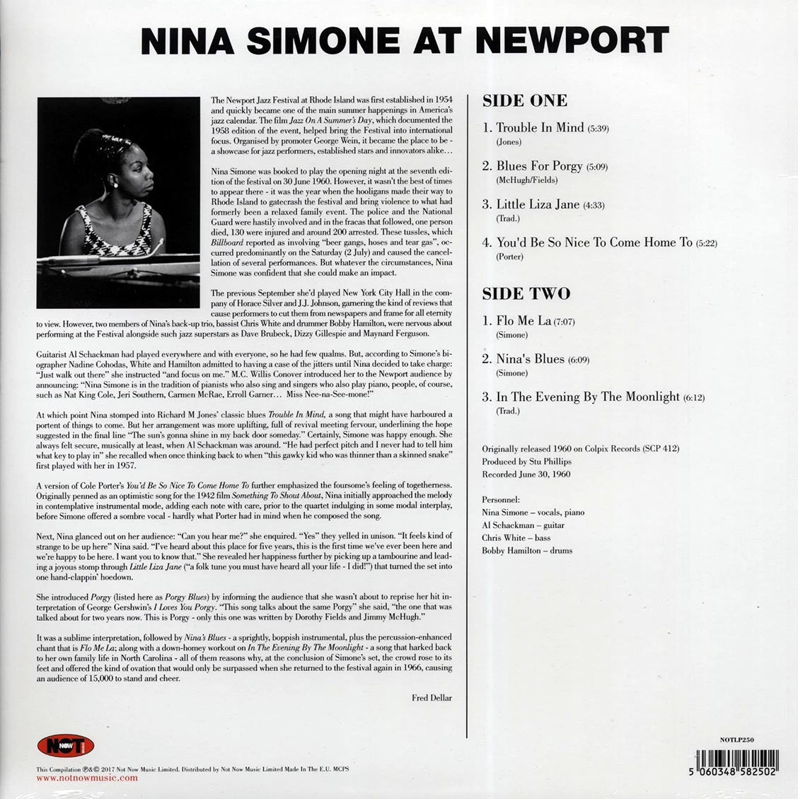 Nina Simone - At Newport (180g) (green vinyl)