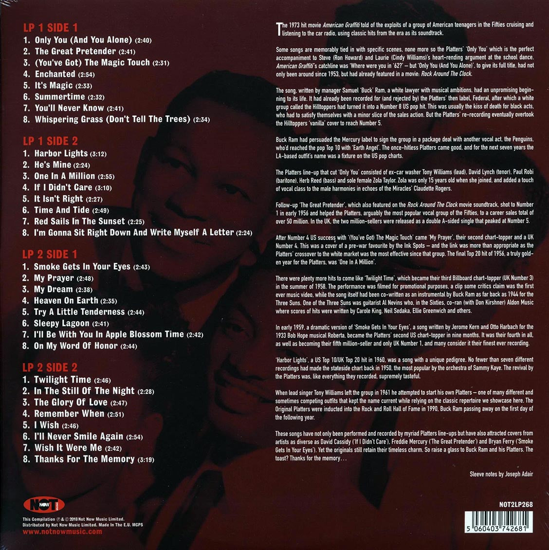 The Platters - The Ultimate Collection (2xLP) (180g)